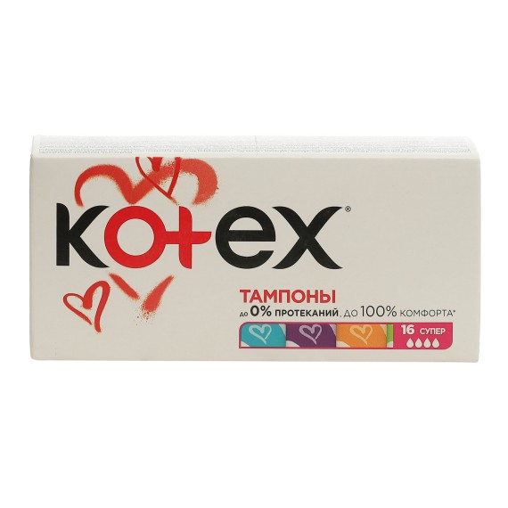 Проклада KOTEX TOMPON SUPER 1X12 (534572) 