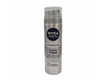 Սափրվելու համար NIVEA 81371 SHAVING FOAM SILVER PROTECT 200ML (540181) 