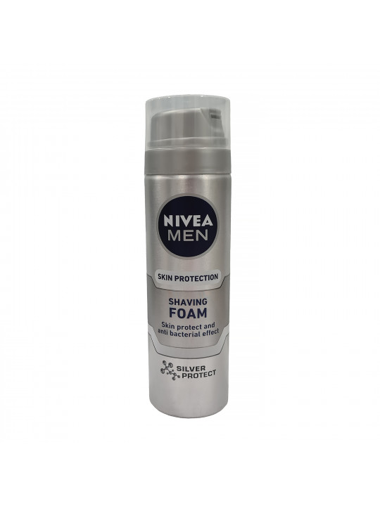 Սափրվելու համար NIVEA 81371 SHAVING FOAM SILVER PROTECT 200ML (540181) 