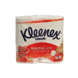 Toilet paper KLEENEX STRAWBERRY 4 PC (541594) 