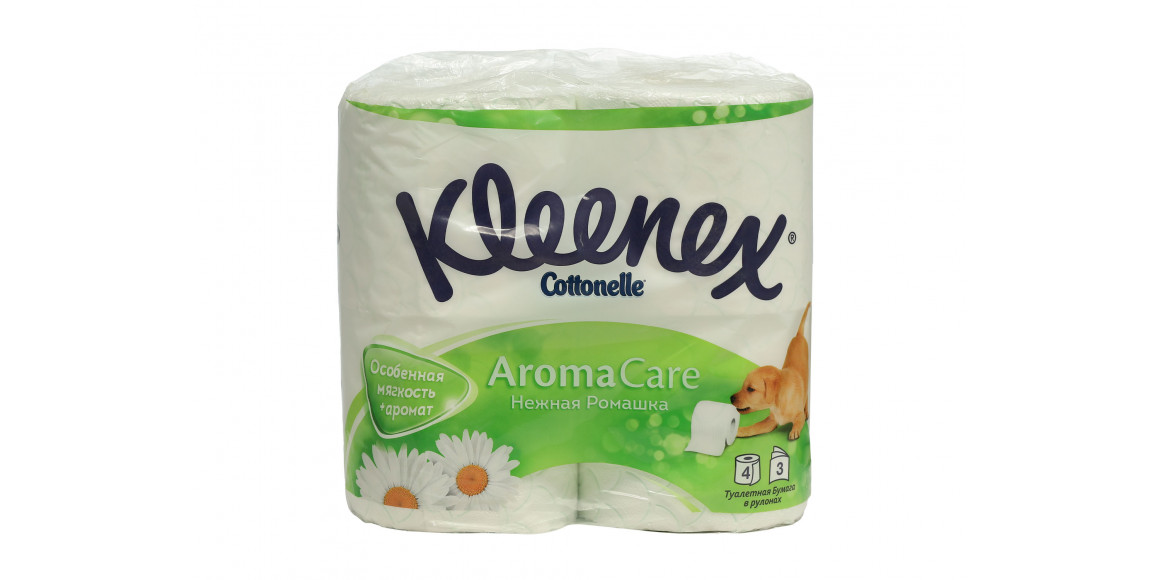 Туалетная бумага KLEENEX CHAMOMILE 4 PC (541600) 