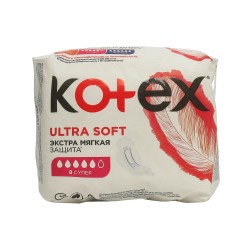Проклада KOTEX ULTRA SOFT SINGLE SUPER 1X16 (542683) 