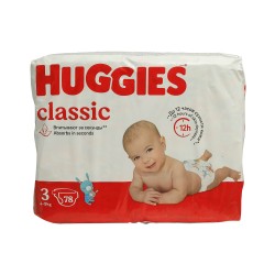 Подгузник HUGGIES CLASSIC MEGA N3 (4-9KG) 78 PC (543116) 