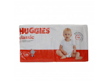 Diaper HUGGIES CLASSIC N5 MEGA 11-25 KG 58 PC (543192) 