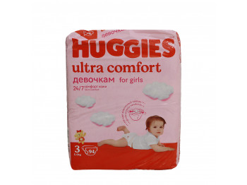 Подгузник HUGGIES ULTRA GIGA N3 GIRL 94 PC (543666) 