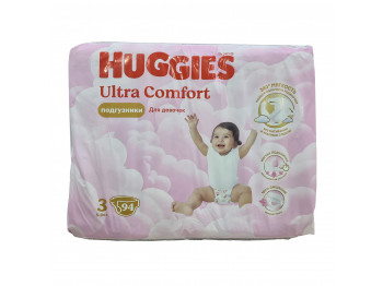 Տակդիր HUGGIES ULTRA GIGA N3 GIRL 94 PC (543666) 