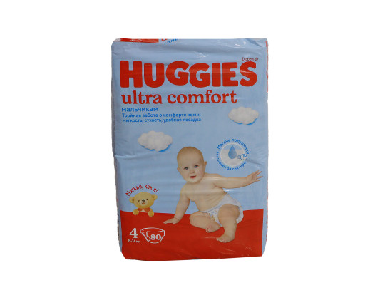 Տակդիր HUGGIES ULTRA GIGA N4 BOY 80 PC (543673) 