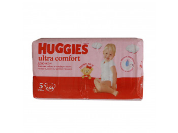 Подгузник HUGGIES ULTRA GIGA N5 GIRL 64 PC (543703) 