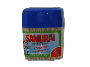 Բերանի խոռոչի խնամքի պարագա SAMURAI TOOTHPICKS EXTRA FINE QUALITY 600pc (544554) 