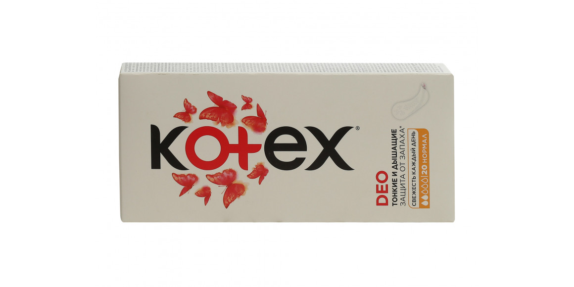 Проклада KOTEX DEO NORMAL LINERS 1X16 (548227) 