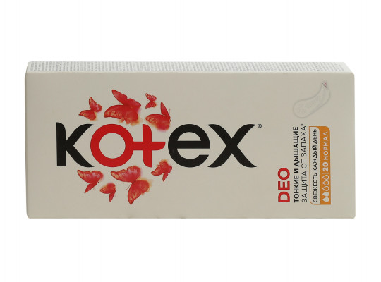 Towel KOTEX DEO NORMAL LINERS 1X16 (548227) 