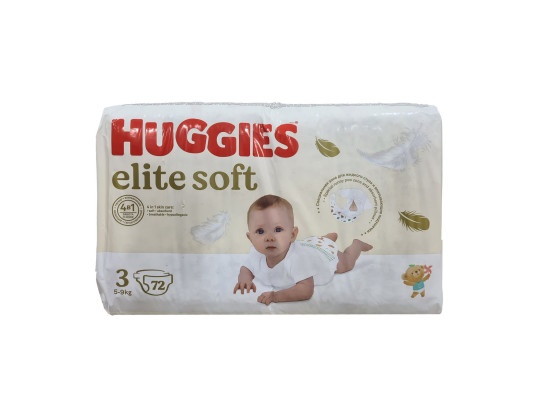 Տակդիր HUGGIES ELITE SOFT MEGA 72 PC (549682) 