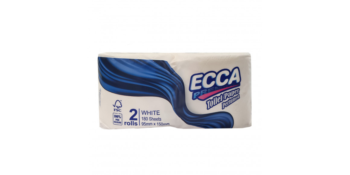 Туалетная бумага ECCA  27 մետր premium հոտավետ 2/20 հատ (560639) 