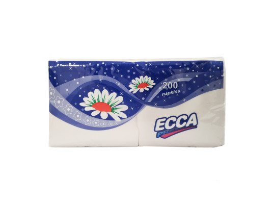Napkin ECCA  25*25 Սպիտակ 200/16 Հատ (560783) 