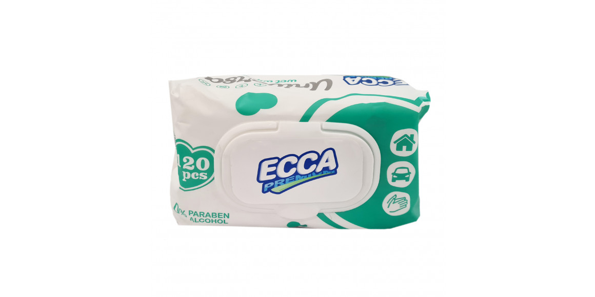 Wet wipe ECCA  Universal 120/24հատ (561087) 