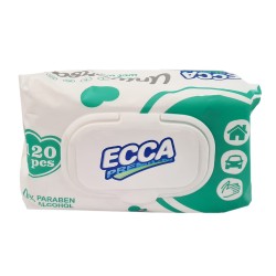 Влажные салфетки ECCA  Universal 120/24հատ (561087) 