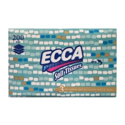 Салфетка ECCA  3LR 21X17CM 200PC (561391) 