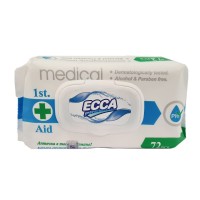 Влажные салфетки ECCA  Medical 72/12հատ (561698) 