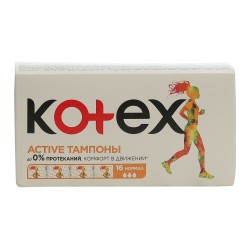 Проклада KOTEX TAMP ACTIVE NORMAL 1X12 (564494) 