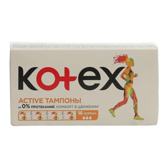 Միջադիր KOTEX TAMP ACTIVE NORMAL 1X12 (564494) 
