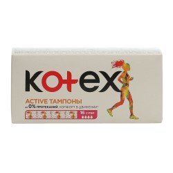 Проклада KOTEX TAMP ACTIVE SUPER 1X12 (564500) 