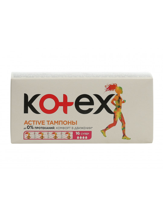 Towel KOTEX TAMP ACTIVE SUPER 1X12 (564500) 