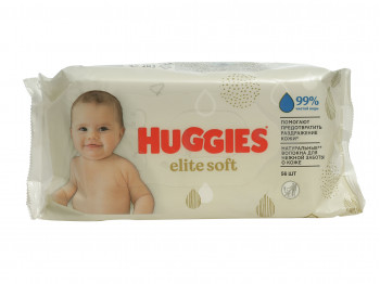 Թաց անձեռոցիկ HUGGIES ELIT SOFT 56PC (573021) 