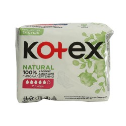 Проклада KOTEX NATURAL EVE SUPER 1X16 (575346) 