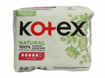 Towel KOTEX NATURAL EVE SUPER 1X16 (575346) 