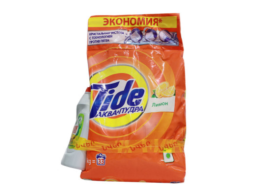 Стиральный порошок TIDE BU Tide Lemon 5kg + Fairy Apple 450ml (577856) 