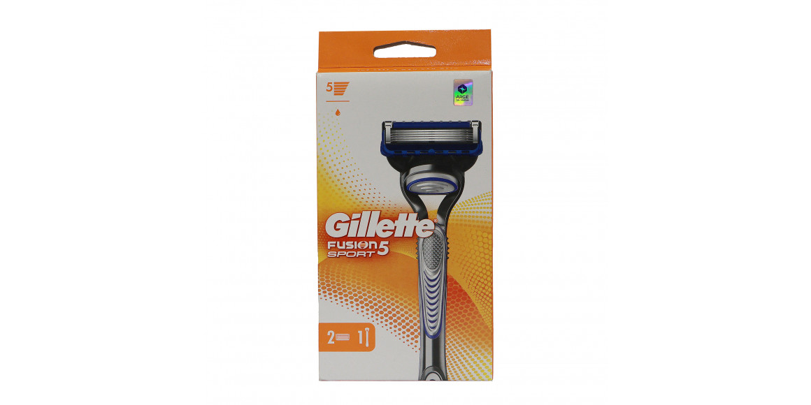 Սափրվելու պարագա GILLETTE Fusion Sport Razor 2 Up (578221) 