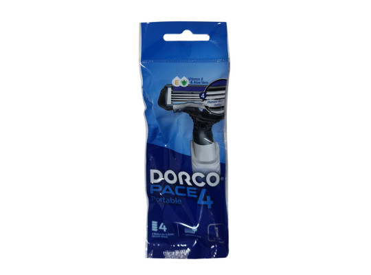 Սափրվելու պարագա DORCO Ածելի 4 սայրով 1հ (583501) 