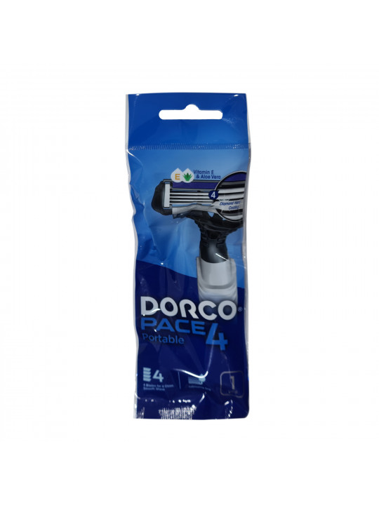 Սափրվելու պարագա DORCO Ածելի 4 սայրով 1հ (583501) 