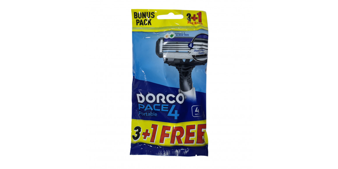 Shaving accessorie DORCO Ածելի 4 սայրով 1/4 (591261) 