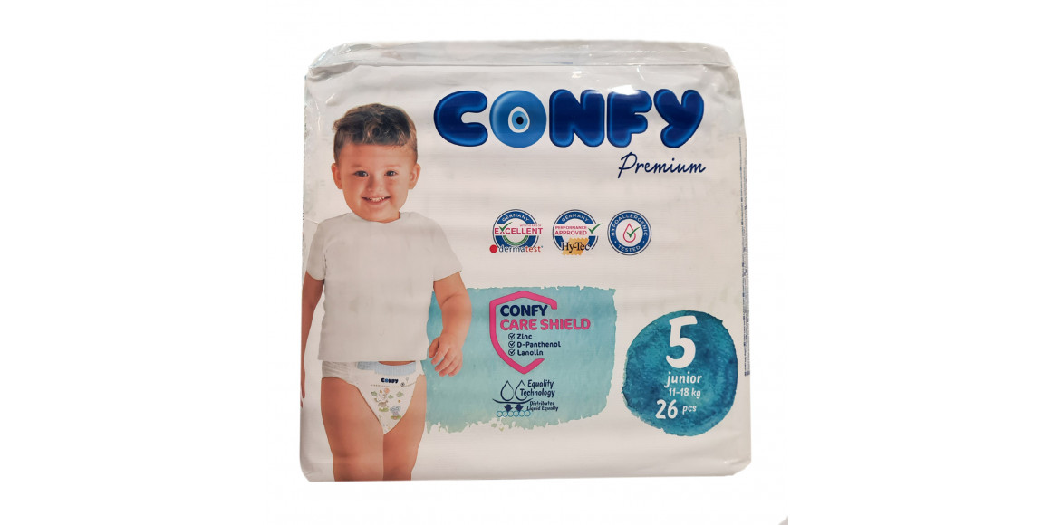 Տակդիր CONFY PREMIUM BABY JUNIOR ECO 26X5 PC (596683) 