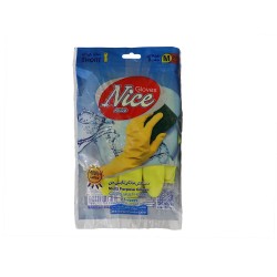 Rubber gloves SILK SOFT NICE M (600096) 