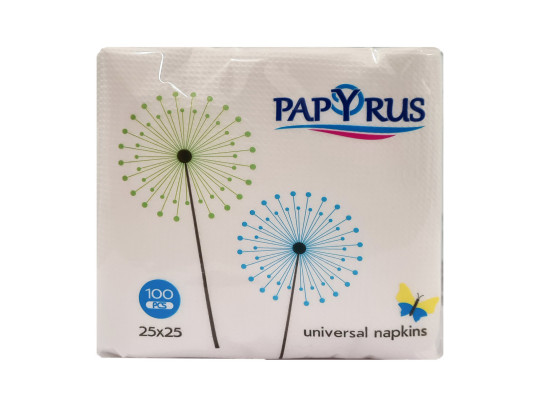 Paper towel PAPYRUS Սեղանի Անձեռոցիկ 25*25 1շերտ Խատուտիկ (601638) 
