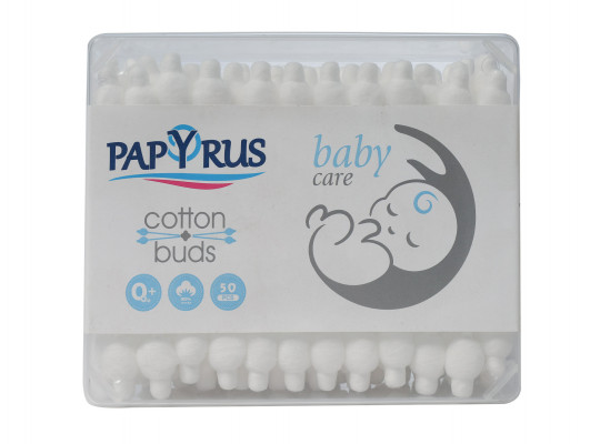 Բամբակյա փայտիկ PAPYRUS FOR BABY 50 PC (601768) 