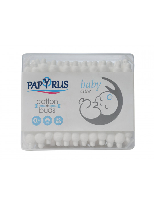 Cotton buds PAPYRUS FOR BABY 50 PC (601768) 