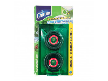 Թարմեցուցիչ CHIRTON TOILET TABLETS PINE FOREST 2x50GR (610397) 