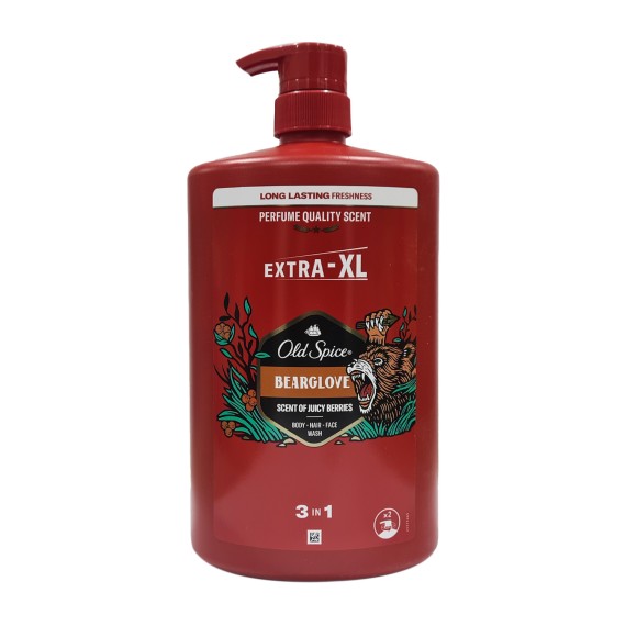 Shower gel OLD SPICE BEARGLOVE 3 IN 1 1000ML (610933) 