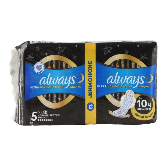 Միջադիր ALWAYS U EXTRA NIGHT ECO 15X12 (4015400612377) 