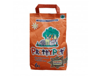 Аксессуары для животных PRETTY PET WOOD FILLER 6 L (621601)