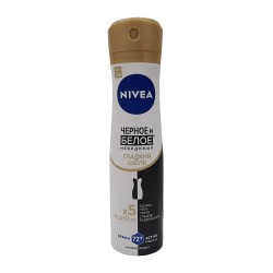 Դեզոդորանտ NIVEA 82282 SPRAY BLACK & WHITE SMOOTH SILK 150ML (623638) 