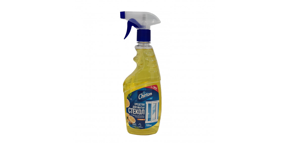 Cleaning liquid CHIRTON Ապակի Մաքրելու Միջոց Կիտրոն 500+250մլ (644272) 