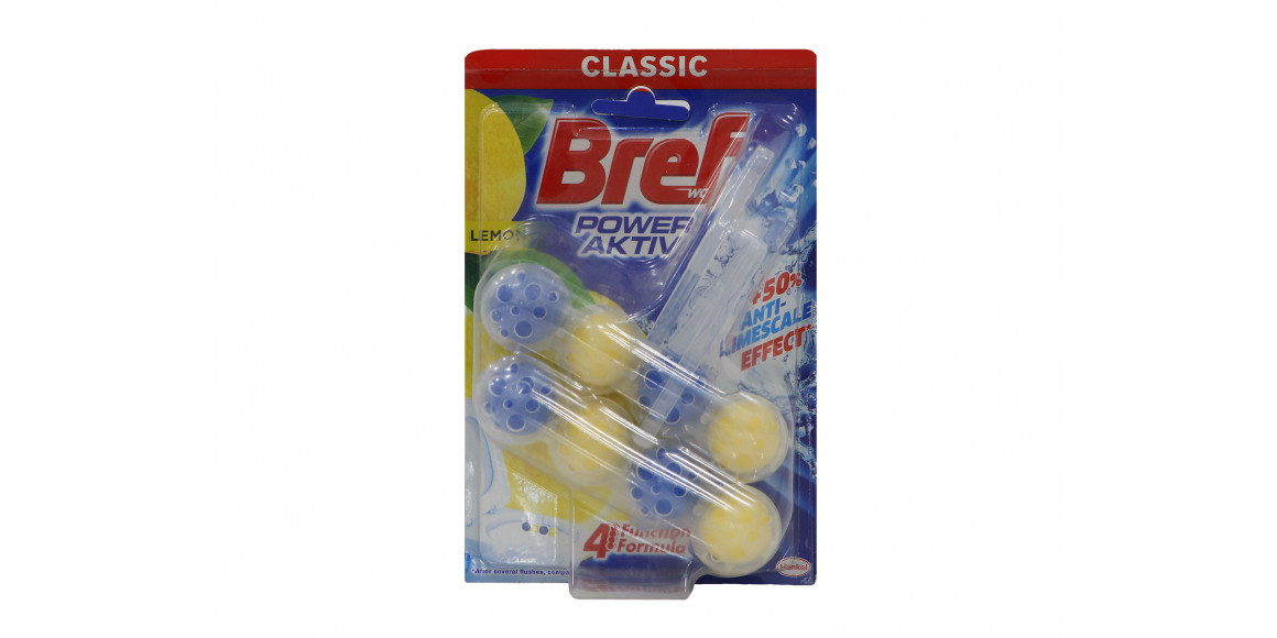 Освежитель BREF TOILET TABLETS LEMON  2X50GR (656832) 