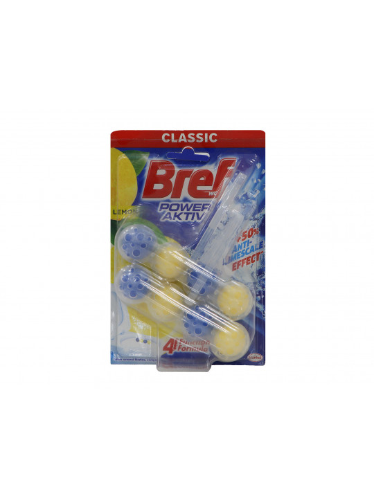 Freshener BREF TOILET TABLETS LEMON  2X50GR (656832) 