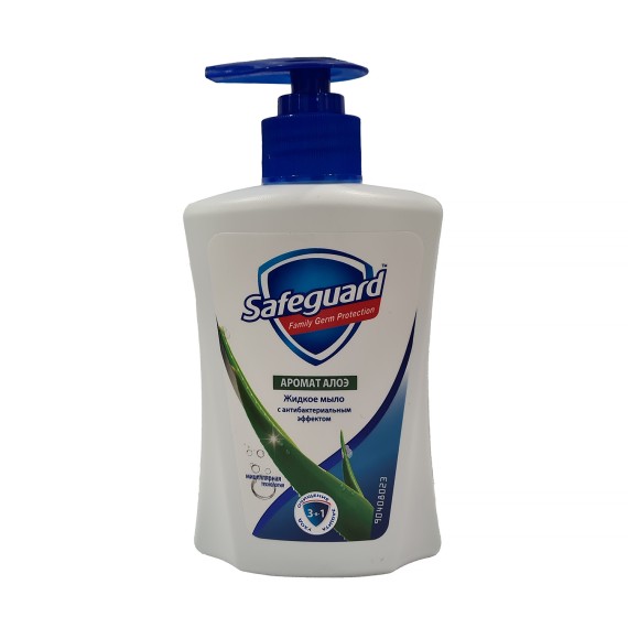 Жидкое мыло SAFEGUARD LIQUID SOAP ALOE 225ML (716004) 
