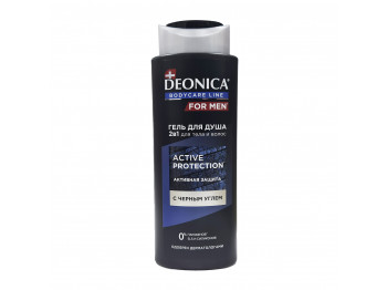 Shower gel DEONICA FOR MEN ACTIVE PROTECTION 250ML (720665) 