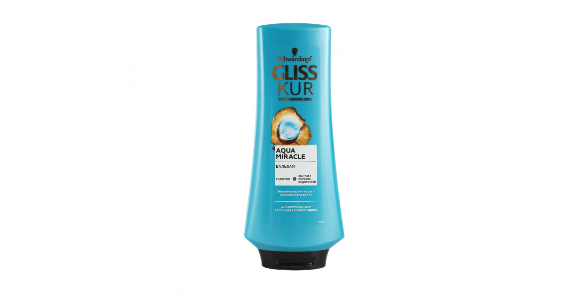 Բալզամ GLISS KUR BALSAM AQUA MIRACLE 360ML (723946) 